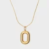 Collana Alphabet Ciondolo Lettera O